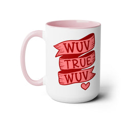 Wuv True Wuv Accent Mug,The Clergyman,Princess Bride Mug,80s Movie Quote,Gift for movie lover,vintage film gift,comedy movie mug,romcom mug