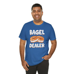 Funny Bagel Dealer Tee - Graphic Shirt