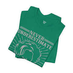 Never Underestimate the Power of a Barber Tee - Unisex Short Sleeve Shirt, Barber Gift, Hair Stylist Apparel, Funny Barber Shirt, [...]