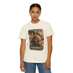 American Heroes Collection No 2 Graphic T-Shirt — “We're Not Going Back” Audie Murphy WWII