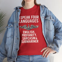 Funny United States Submarine Multilingual T-Shirt