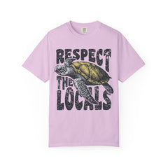 Respect the Locals T-Shirt — Sea Turtle Conservation Graphic Tee