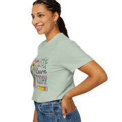 Floral Teacher T-Shirt - Comfort Colors Soft