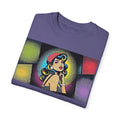 Pop Art Pinup Girl - Comfort Colors Garment Dyed Shirt