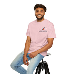 Front Logo Back Graphic Baldwin Harbor Animal Hospital "Who Let the Dogs Out?" Graphic Tee