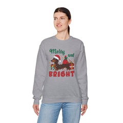 Dachsund Christmas - Unisex Heavy Blend™ Crewneck Sweatshirt