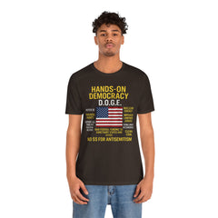 Hands-On Democracy Graphic Tee - Unisex