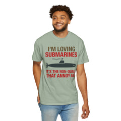Submarine Lover Nautical Tee, Graphic Submarine Shirt | Summer Casual