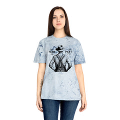 The Farm Is Part Of Me - Farmer Graphic Unisex Color Blast T-Shirt