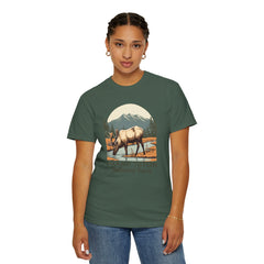 Grand Teton National Park Graphic, Comfort Colors Soft Relaxed Fit Unisex Garment-Dyed T-shirt