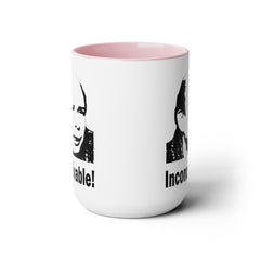 Princess Bride Funny Quote Mug,INCONCEIVABLE Quote,Vizzini Quote,Wallace Shawn fan,gift for him,gift for her,cult classic movie,pop culture