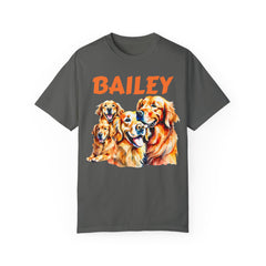 Comfort Colors Dog TShirt,Gift For Him,Use Your Own Dog Pictures,Dogs Name Tee,Gift For Her,Personalized Pet Shirt,Dog Lover Tee,Womens Tee
