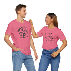 Hello Fall - Unisex Jersey Short Sleeve Tee
