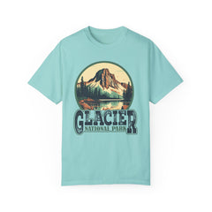 Glacier National Park Graphic, Comfort Colors Soft Relaxed Fit Unisex Garment-Dyed T-shirt