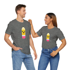 Emoji TEACHER PENCIL- Graphic Unisex Jersey Short Sleeve Tee