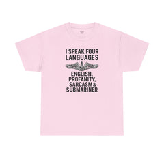 Funny United States Submarine Multilingual T-Shirt