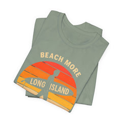 Gilgo Beach Vibes Unisex Tee - Surf's Up Long Island | Summer Shirt
