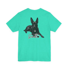 Dog Dad T-Shirt — Personalized Your Dog Image  Tee (Custom Name)