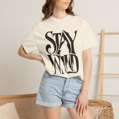 Stay Wild Unisex Graphic T-Shirt