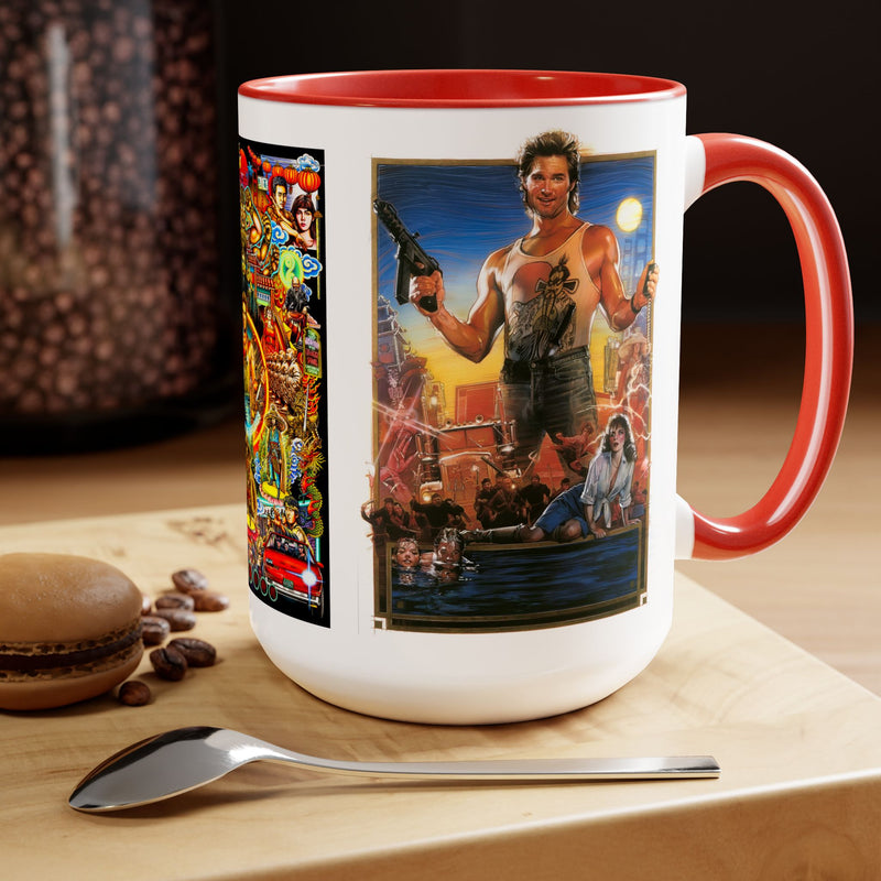 Big Trouble In Little China 3 Panel Graphic Ceramic Mug