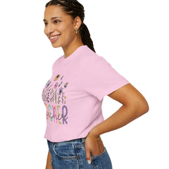 Floral Teacher Appreciation T-Shirt - Comfort Colors Soft