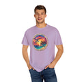 Josies On A Vacation Far Away Graphic Unisex Garment-Dyed T-shirt