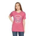 Hanukkah Social Club with Menorah - Unisex Jersey Short Sleeve Tee