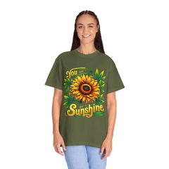 Sunflower 'You Are My Sunshine' Cannabis Graphic T-Shirt