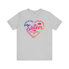 Will Always Be Connected Sisters Unisex Jersey Short Sleeve Tee