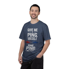 Hunt For Red October Give Me A Ping  Vasili Unisex Garment-Dyed T-shirt