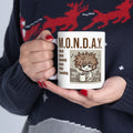 MONDAY Definition Funny Graphic Ceramic Mug, (11oz, 15oz)