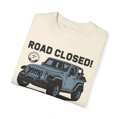 Unisex Jeep Adventure T-Shirt – Road Closed! Let's Find Out Why?