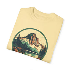 Glacier National Park Graphic, Comfort Colors Soft Relaxed Fit Unisex Garment-Dyed T-shirt