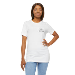 Dog Mom T-Shirt — Personalized Your Dog Image  Tee (Custom Name)